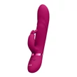 Kép 1/9 - Vive - Nari - Vibrating and Rotating Beads - 10 funkciós, rotációs, nyuszifüles csiklóizgató és G-pont vibrátor (USB) - pink