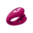 Kép 5/10 - Vive - Yoko - prémium, 3 motoros, 10 funkciós csiklóizgató vibrátor kétágú nyulvánnyal (USB) - pink
