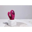 Kép 9/10 - Vive - Yoko - prémium, 3 motoros, 10 funkciós csiklóizgató vibrátor kétágú nyulvánnyal (USB) - pink