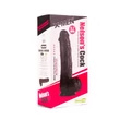 Kép 2/6 - X-Men - Nelson's 11.7 inch Cock Black - élethű, rögzíthető, herés dildó (29,7cm) - fekete