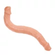 Kép 2/6 - Debra - Double Dong 14&quot; - élethű, kétvégű dildó (39cm) - natúr