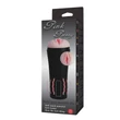 Kép 8/9 - Debra - Pink Pussy - bordázott, vibrációs vagina maszturbátor (natúr)