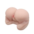 Kép 2/11 - Debra - Pussy &amp; Ass Vibrating Eggs - 10 funkciós, interaktív, élethű vagina és ánusz maszturbátor dupla wired vibrotojással (natúr)
