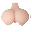 Kép 9/11 - Debra - Pussy &amp; Ass Vibrating Eggs - 10 funkciós, interaktív, élethű vagina és ánusz maszturbátor dupla wired vibrotojással (natúr)
