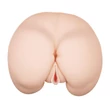 Kép 4/10 - Debra - Realistic Vagina &amp; Ass 1 - interaktív, élethű vagina és ánusz maszturbátor wired vibrotojással (natúr)