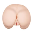 Kép 3/11 - Debra - Realistic Vagina &amp; Ass 2 - élethű vagina és ánusz maszturbátor wired, rotációs vibrotojással (natúr)