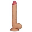Kép 4/8 - Lovetoy - 10 &quot; Legendary King Sized Realistic Dildo - rugalmas, rögzíthető, élethű dildó (27,5cm) - natúr