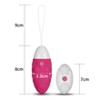 Kép 6/7 - Lovetoy - Ijoy - Wireless Remote Control Rechargeable Egg #2 - 10 funkciós, wireless vibrotojás (USB) - pink