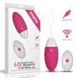 Kép 1/7 - Lovetoy - Ijoy - Wireless Remote Control Rechargeable Egg #2 - 10 funkciós, wireless vibrotojás (USB) - pink