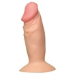 Kép 2/4 - Orion - Black &amp; White - rögzíthető, élethű mini dildó (11,5cm) - natúr