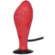 Kép 6/8 - Orion - Red Balloon - rögzíthető, pumpálható, távirányítású, élethű vibrátor (16,5cm) - piros