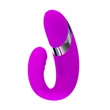 Kép 3/10 - Pretty Love - Amour - 12 funkciós csiklóizgató és G-pont párvibrátor (USB) - lila
