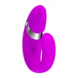 Kép 1/10 - Pretty Love - Amour - 12 funkciós csiklóizgató és G-pont párvibrátor (USB) - lila