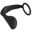 Kép 5/9 - You2Toys - Black Velvets Ring &amp; Plug - szilikon prosztata masszírozó péniszgyűrűvel (fekete)