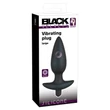 Kép 6/6 - You2Toys - Black Velvets - Vibrating Plug Large - nagy, szilikon anál-vibrokúp (fekete)