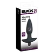 Kép 6/6 - You2Toys - Black Velvets - Vibrating Plug Medium - közepes, szilikon anál-vibrokúp (fekete)