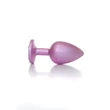 Kép 2/8 - B - Series HeavyFun - Jewellery Pearl Pink Plug - áttetsző kristályos, nagy méretű análdugó (L) - pink