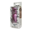 Kép 7/8 - B - Series HeavyFun - Jewellery Pearl Pink Plug - áttetsző kristályos, nagy méretű análdugó (L) - pink
