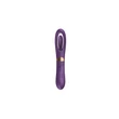 Kép 2/8 - B-Series Joy - Flicking Dual G-Spot Vibrator - 10 funkciós, duplavégű nyaló és G-pont vibrátor (USB) - lila