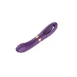 Kép 4/8 - B-Series Joy - Flicking Dual G-Spot Vibrator - 10 funkciós, duplavégű nyaló és G-pont vibrátor (USB) - lila