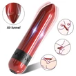 Kép 6/9 - B-Series Joy - Rocket - 9 funkciós rúzsvibrátor (USB) - piros