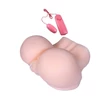 Kép 1/11 - B-Series Lyla - Vibrating Life-Sized Pussy &amp; Ass XXL - életnagyságú, élethű vagina és ánusz maszturbátor vibrotojással (natúr)