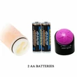 Kép 6/7 - Baile - Realistic Multispeed Vibrator with Rotations - élethű, rotációs vibrátor (25cm) - testszínű