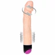 Kép 1/7 - Baile - Realistic Multispeed Vibrator with Rotations - élethű, rotációs vibrátor (25cm) - testszínű