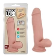 Kép 1/4 - Chisa Novelties - Pruriency Lord - rögzíthető, herés, élethű dildó (20cm) - testszínű