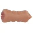 Kép 7/9 - Crazy Bull - Sarah - élethű maszturbátor dupla végződéssel (száj/vagina) - barna