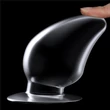 Kép 3/5 - Lovetoy - 4.5'' Flawless Clear Anal Plug - rögzíthető análkúp (11,5cm) - áttetsző