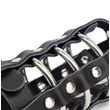 Kép 2/6 - Mokko Toys - Don't Escape Chastity Cage - pénisz kaloda lakattal (fekete)