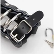 Kép 3/6 - Mokko Toys - Don't Escape Chastity Cage - pénisz kaloda lakattal (fekete)