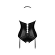 Kép 6/7 - Obsessive - Viranes Corset - erotikus fűző és harisnyakötő (M/L) - fekete