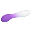 Kép 6/11 - Pretty Love  - Bishop - szilikon, 30 funkciós G-pont vibrátor (18,2cm) - fehér/lila