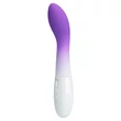 Kép 10/11 - Pretty Love  - Bishop - szilikon, 30 funkciós G-pont vibrátor (18,2cm) - fehér/lila