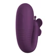 Kép 2/16 - Pretty Love  - Klay - 10 funkciós, fel-le mozgó, websmart csiklóizgatós vibrációs tojás (USB) - lila