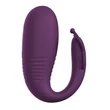 Kép 3/16 - Pretty Love  - Klay - 10 funkciós, fel-le mozgó, websmart csiklóizgatós vibrációs tojás (USB) - lila