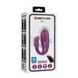 Kép 7/16 - Pretty Love  - Klay - 10 funkciós, fel-le mozgó, websmart csiklóizgatós vibrációs tojás (USB) - lila