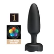 Kép 3/8 - Pretty Love  - Tarion - 10 funkciós, fel-le mozgó, vibrációs anális izgató villogó LED fényárral (USB) - fekete