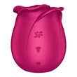 Kép 5/6 - Satisfyer - Pro 2 Classic Blossom - 11 funkciós, léghullámos csiklóizgató rózsa-vibrátor és masszírozó (USB) - piros