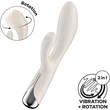 Kép 2/9 - Satisfyer - Spinning Vibe 1 Beige - prémium, 12 vibrációs és 5 rotációs funkciós G-pont vibrátor (USB) - fehér 