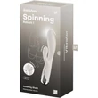 Kép 4/9 - Satisfyer - Spinning Vibe 1 Beige - prémium, 12 vibrációs és 5 rotációs funkciós G-pont vibrátor (USB) - fehér 