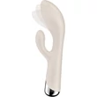 Kép 5/9 - Satisfyer - Spinning Vibe 1 Beige - prémium, 12 vibrációs és 5 rotációs funkciós G-pont vibrátor (USB) - fehér 