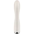 Kép 7/9 - Satisfyer - Spinning Vibe 1 Beige - prémium, 12 vibrációs és 5 rotációs funkciós G-pont vibrátor (USB) - fehér 