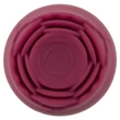 Kép 7/8 - You2Toys - Rose Wand Vibrator - 10 funkciós masszírozó és G-pont vibrátor duó rózsa alakú fejjel (USB) - vörös