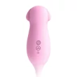 Kép 2/15 - B - Series Lyla - Elva Dual Purpose - 9 funkciós léghullámos csiklóizgató melegítő funkciós masszírozó szárral (USB) - pink