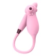 Kép 1/15 - B - Series Lyla - Elva Dual Purpose - 9 funkciós léghullámos csiklóizgató melegítő funkciós masszírozó szárral (USB) - pink