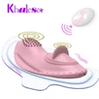 Kép 5/9 - B - Series Lyla - Strap on Vibrator 01 - 10 funkciós, wireless csiklóizgató bugyivibrátor (USB) - pink