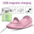 Kép 6/9 - B - Series Lyla - Strap on Vibrator 01 - 10 funkciós, wireless csiklóizgató bugyivibrátor (USB) - pink